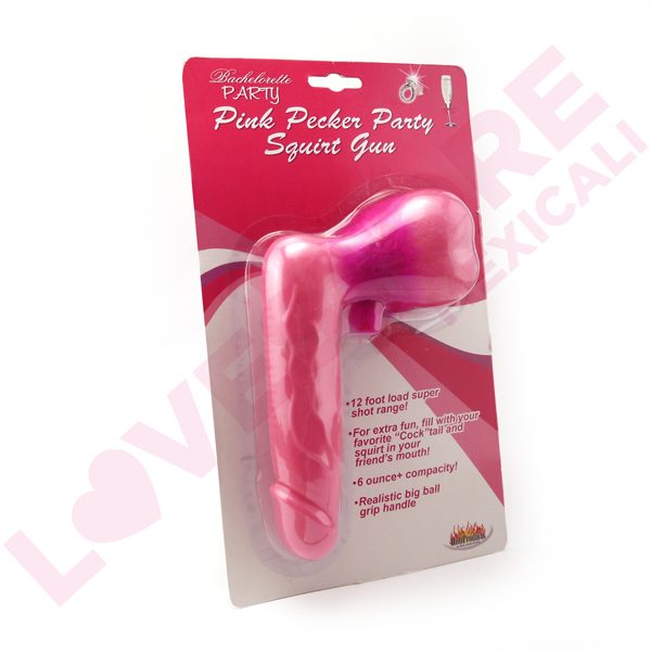 PINK PECKER PARTY SQUIRT GUN