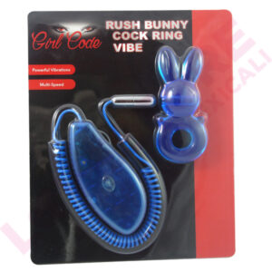 GIRL CODE RUSH BUNNY COCK RING VIBE