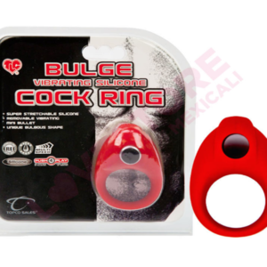 BULGE VIBRATING SILICONE COCK RING