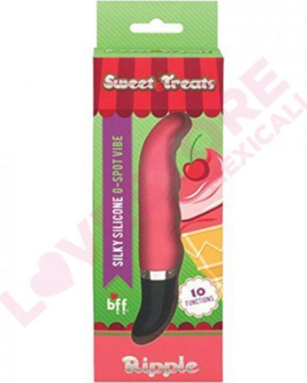 Sweet Treats G Spot Vibe Ripple Pink