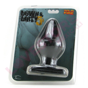 Wildfire Down And Dirty 5.5In Buttplug Black