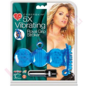 CyberSkin 5x Vibrating Royal Grip Stroker