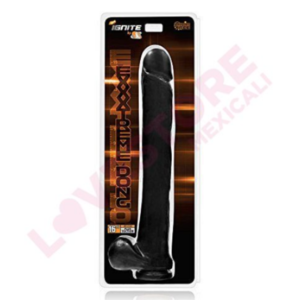 Exxxtreme Dong with Suction, 16 Inch, Black