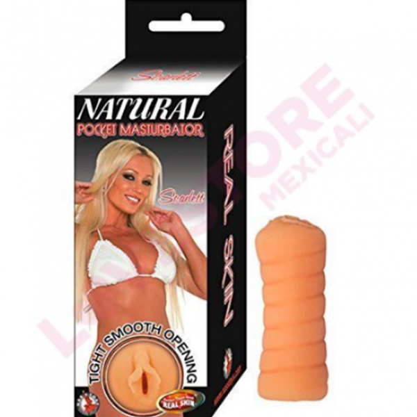 Nasstoys Natural Pocket Masturbator Scarlett