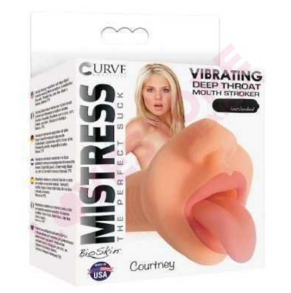 Mistress Courtney Mouth Stroker Vanilla