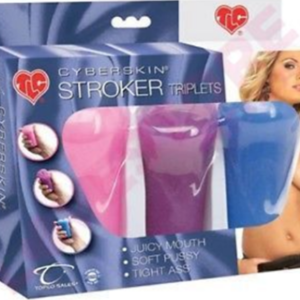 3-pack Anal Mouth Tight Vagina Oral Sex Male Masturbator Life-like Stroker Kit
