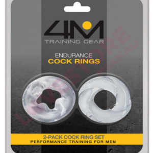 4m Training Gear Endurance Cock Rings – Pack Of 2