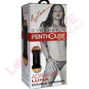 Penthouse Double Sided CyberSkin Stroker, Adrianna Luna