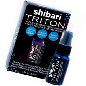 Shibari Triton Spray Men's Desensitizing Spray with Maximum Strength Lidocaine