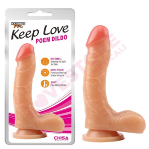 CHISA DILDO POEM 21 X 4 CM NATURAL
