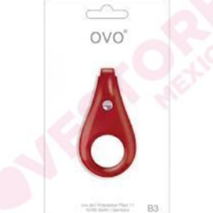 OVO B3 VIBRATING RING RED