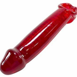 MUSCLE COCKSHEATH CLEAR RED
