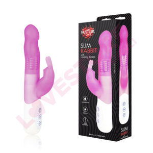 Hustler Slim Rabbit Pink Vibrator