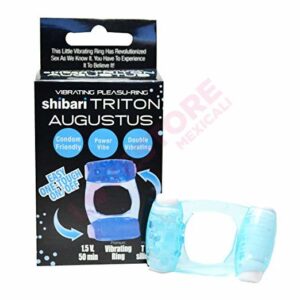 Shibari Triton Vibrating Pleasu-Ring Augustus, Double Vibrating Ring