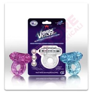 SEXVOLTZ™ - SUPER PLEASURE RING VIBRATOR WITH BATTERIES