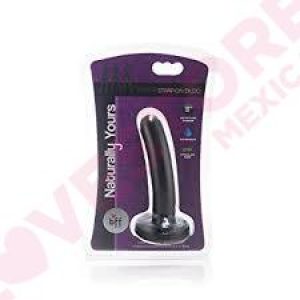 Si Novelties Bff Petite Strap On Dildo Black 5In