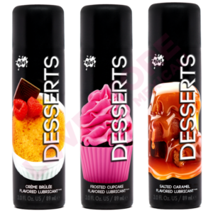 Lubricante Wet Desserts Sabores 1 oz.