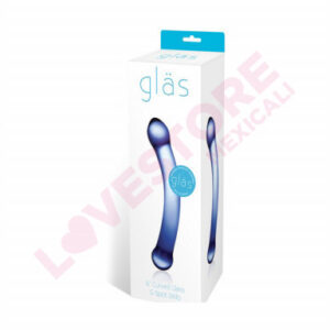 6 Inch Curved Glass G-Spot Dildo