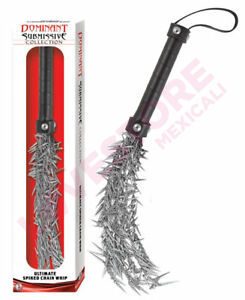 ULTIMATE SPIKED CHAIN WHIP, IRON MADE, DOMINANT SUBMISSIVE COLLECTION