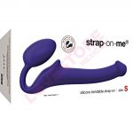 Dorcel Strap-On Me Silicone Bendable Strapless Strap-On, Small, Purple