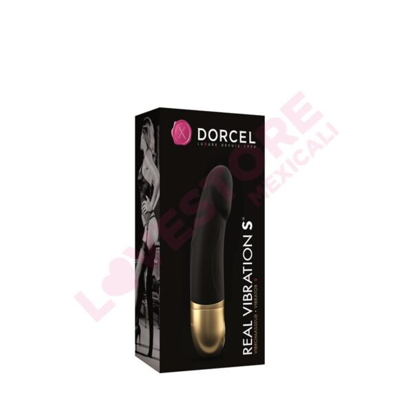 DORCEL REAL VIBRATION S BLACK AND GOLD