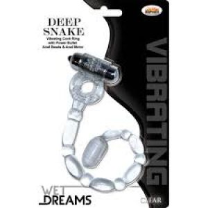 Wet Dreams Deep Snake Clear