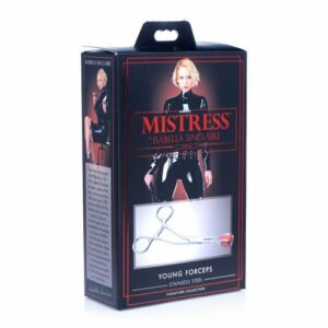 MISTRESS ISABELLA SINCLAIRE STAINLESS STEEL PINCHING FORCEPS