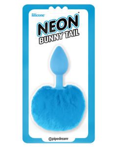 Neon Luv Touch Bunny Tail Anal Butt Plug