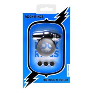 Rock Cock Penis Rings The Rock N Roller Black - Longer Harder Erection Sex Aid