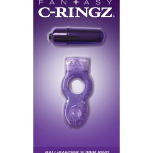 Fantasy C-Ringz Ball-Banger Super Ring Purple