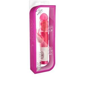 Luxe Wave Rabbit Vibrator, Pink, 16.3 Ounce