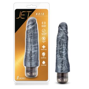 Jet Noir Anal-Dildo Carbon Metallic Black 7.5 Inch