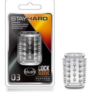 STAY HARD COCK SLEEVE 03 CLEAR