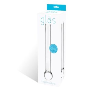 7" Straight Glass Dildo