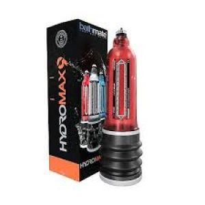 NEW REAL BATHMATE HYDROMAX 9 HYDROPUMP WATER PENIS ENLARGER PUMP RED