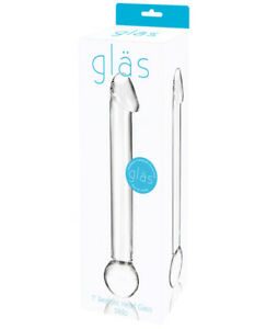 7" Realistic Head Glass Dildo