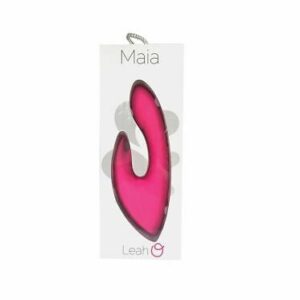 LEAH USB Rechargeable Silicone 10-Function Rabbit Vibrator Pink