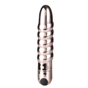 LOLA USB Rechargeable Silicone 10-Function Vibrating Twisty Bullet